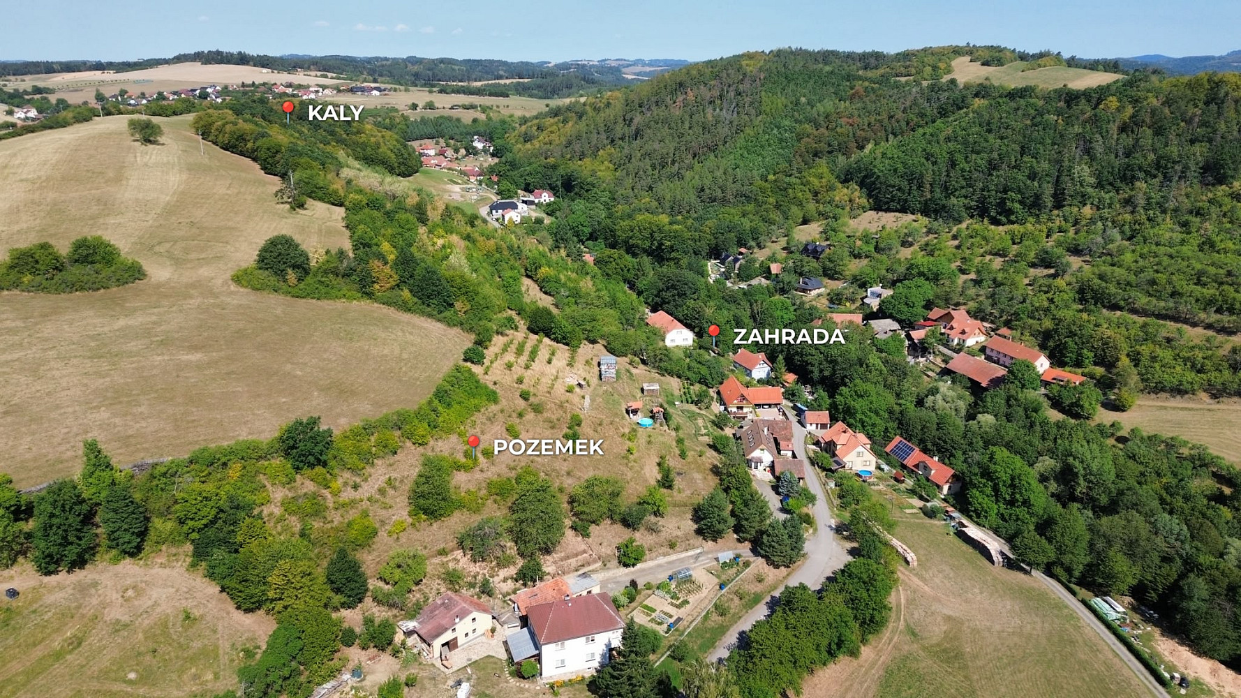 Prodej stavebního pozemku 4 281 m² – fotografie 4