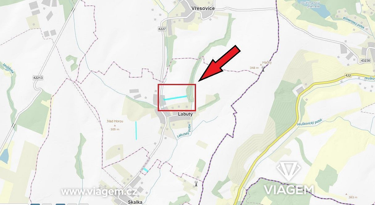 Prodej pole 2 579 m²