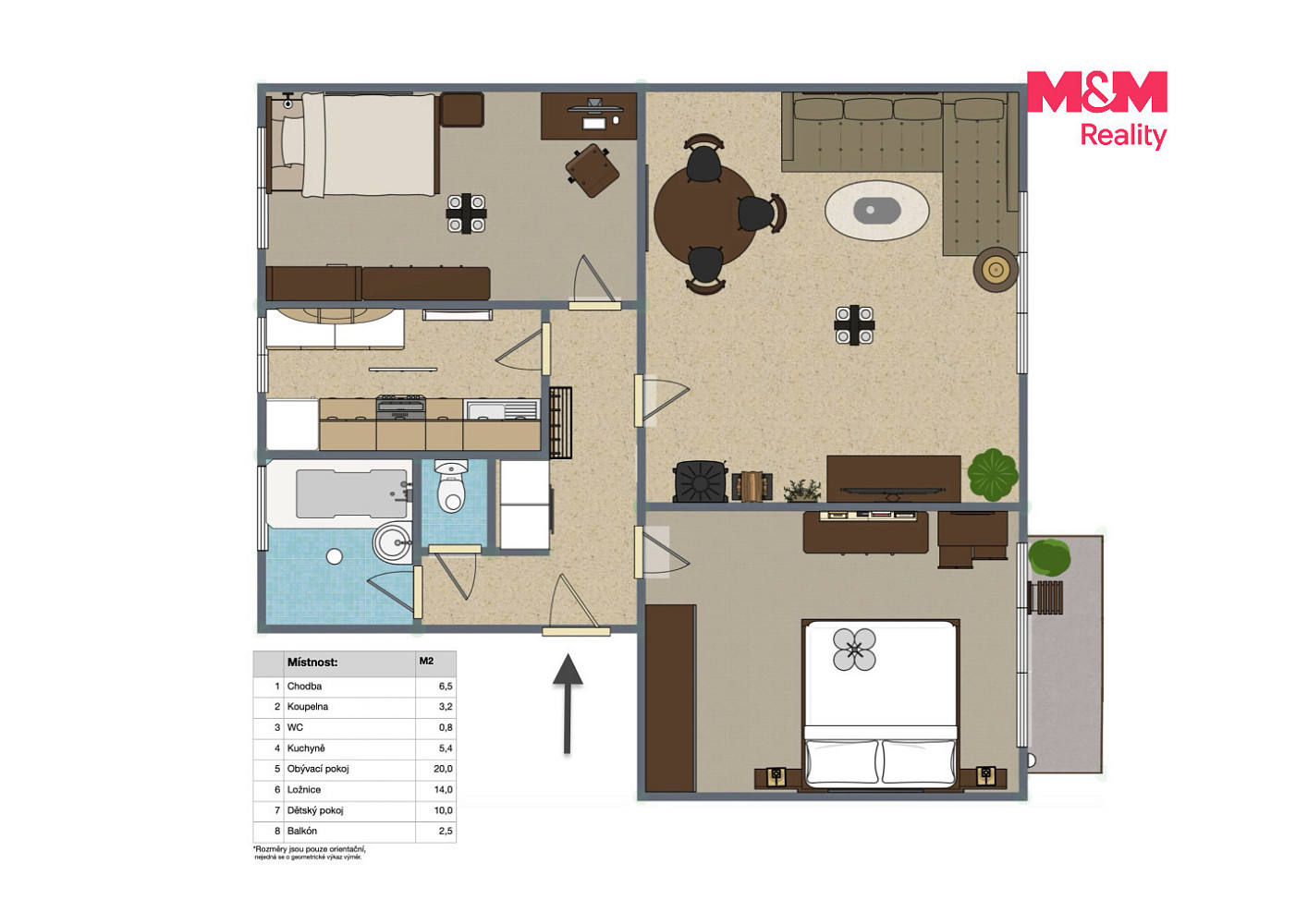 Prodej bytu 3+1 74 m² — photo 3