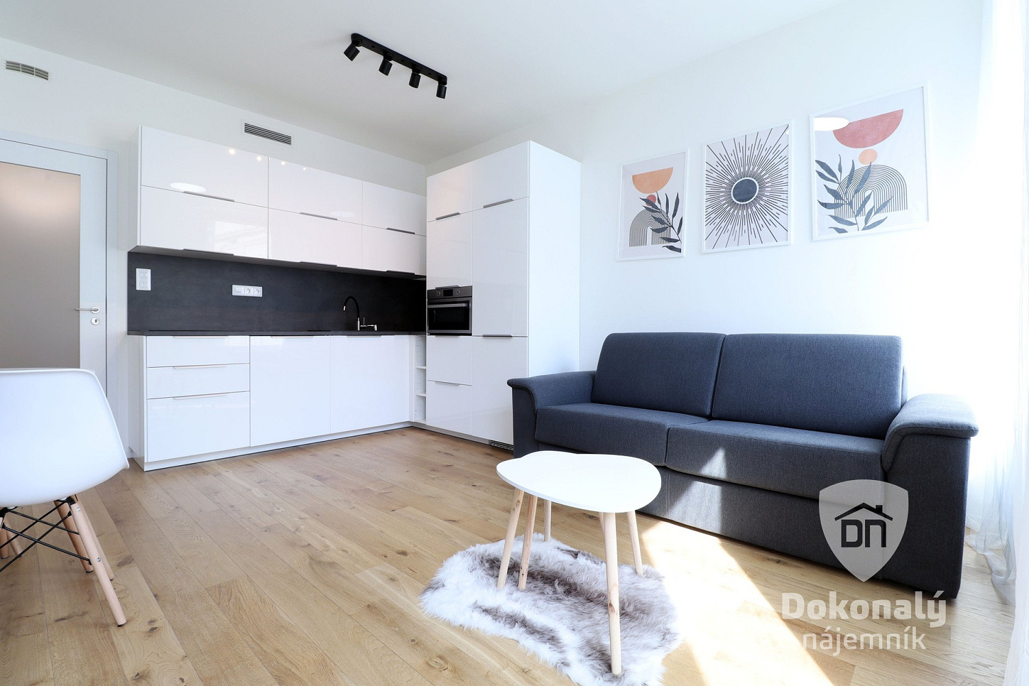 Pronájem bytu 1+kk 29 m² – pohled 2