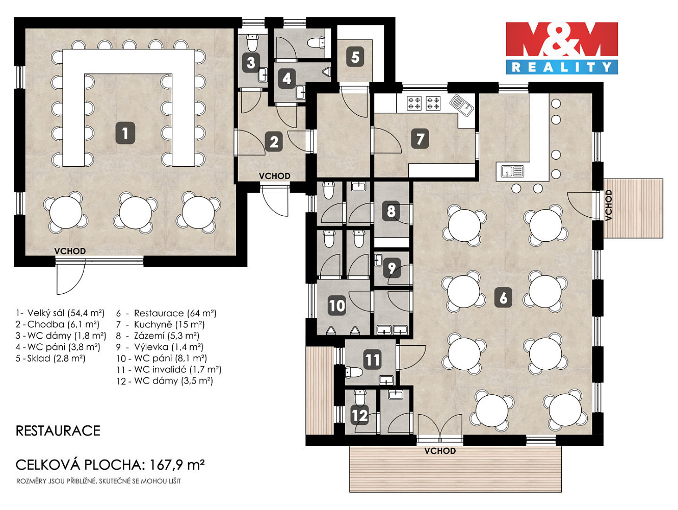 Prodej restaurace 168 m² — photo 4