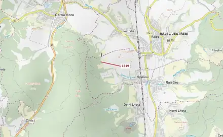 Dražba lesa 316 m², Spešov