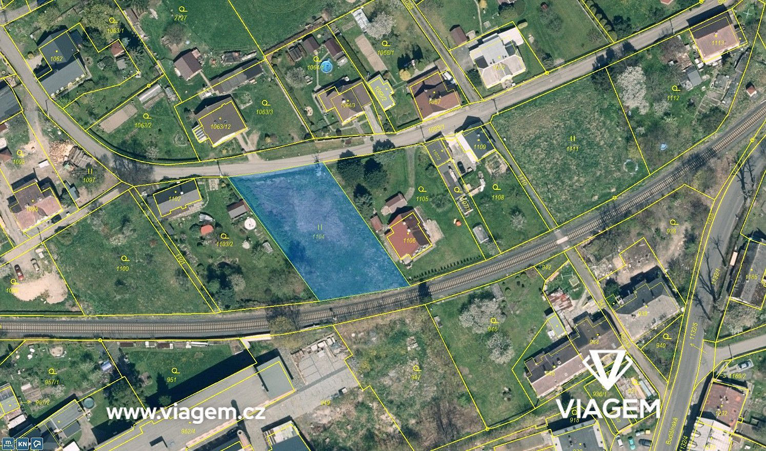 Prodej stavebního pozemku 1 367 m²