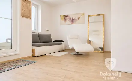 Pronájem bytu 1+kk 32 m², V Honech, Klecany, okres Praha-východ