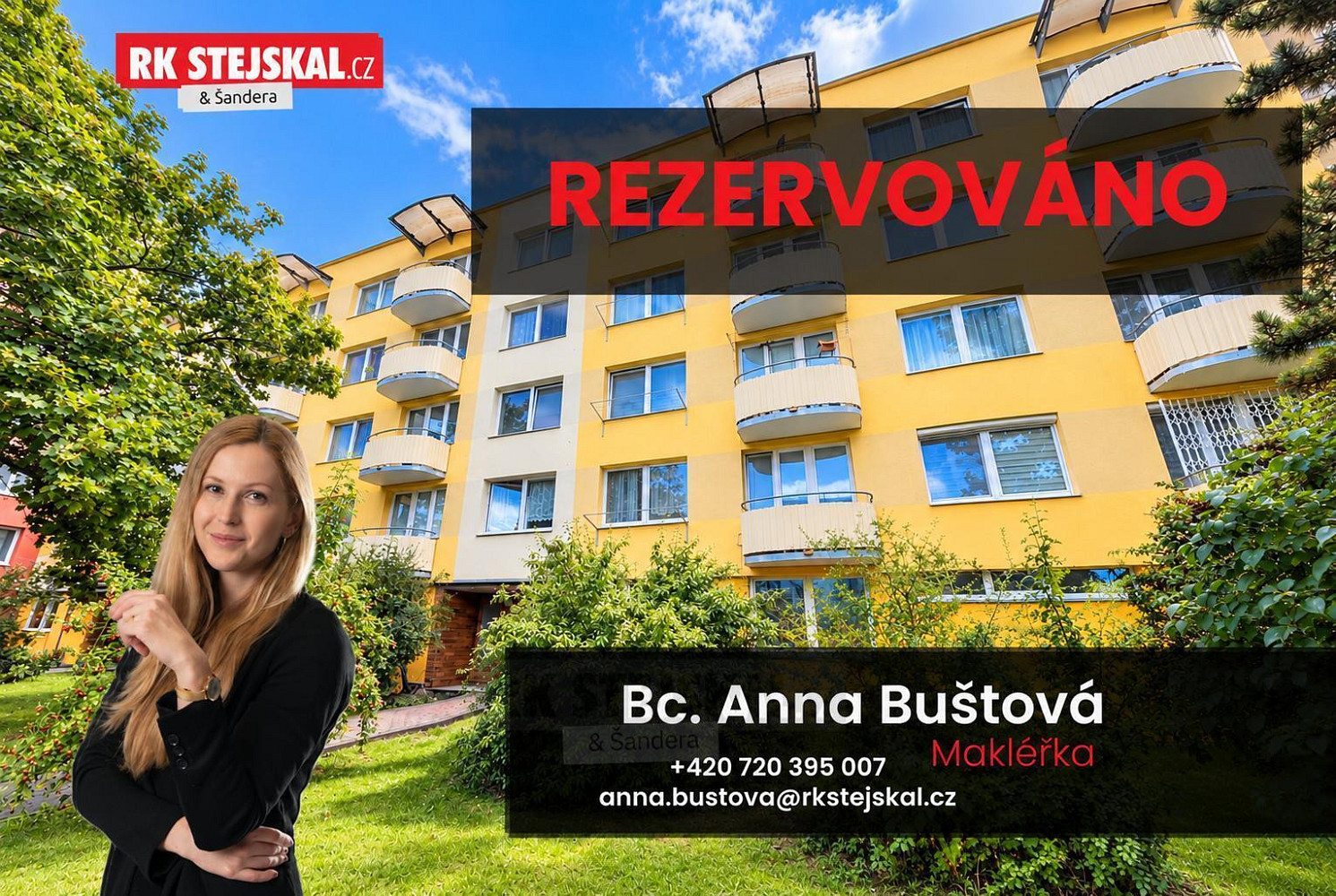Prodej bytu 2+kk 35 m² rezervováno