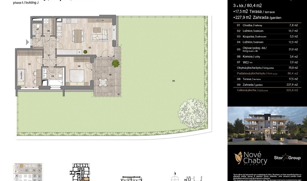 Prodej bytu 3+kk 80 m², Praha – náhled fotky 2