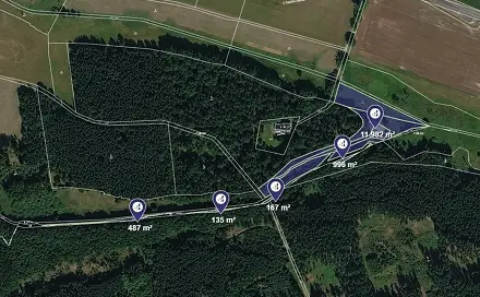 Prodej louky 13 767 m², Trstěnice, okres Cheb