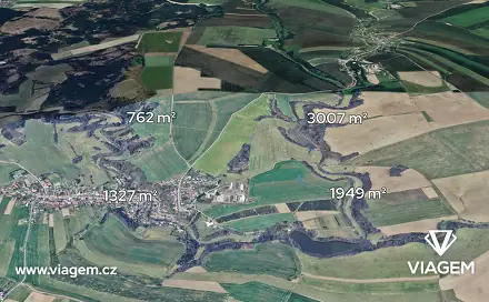 Prodej pole 243 m², Rozstání, okres Prostějov