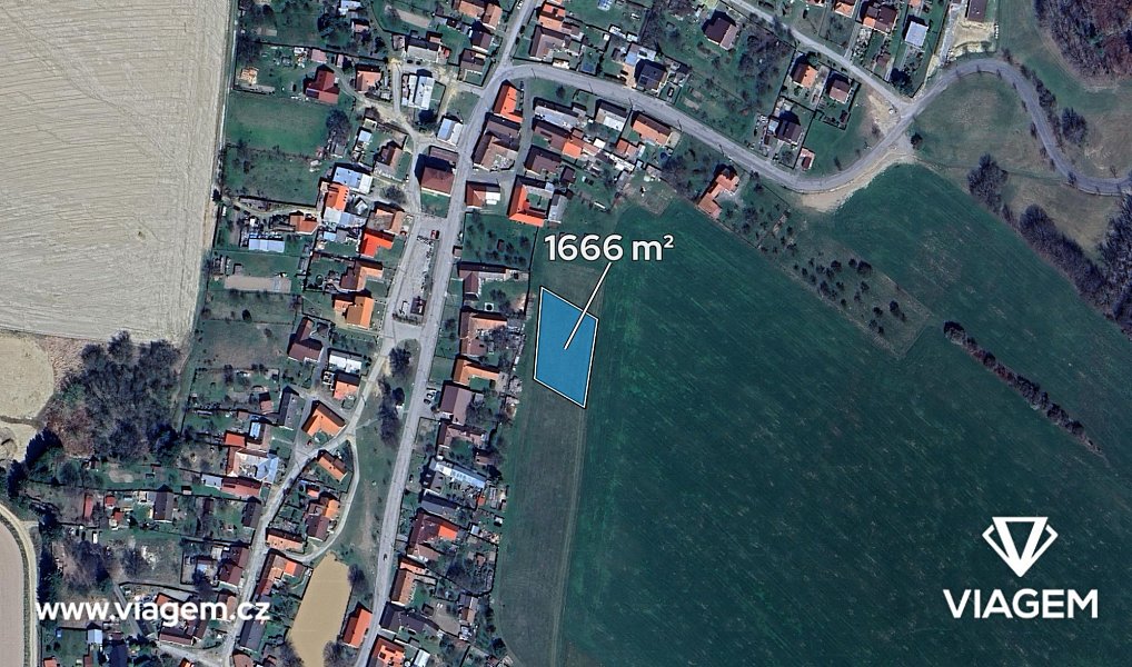 Prodej stavebního pozemku 277 m², Lipová – náhled fotky 2