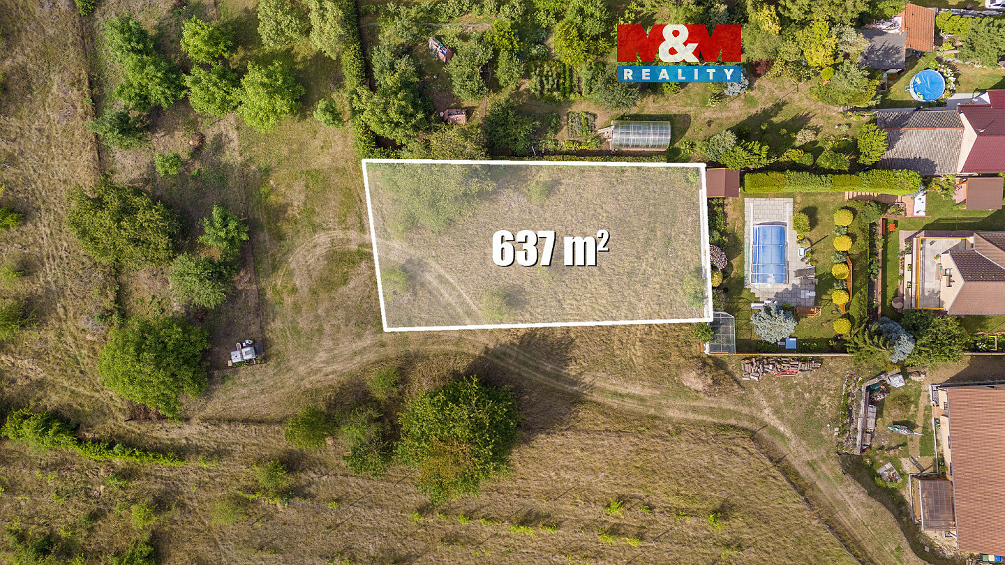 Prodej stavebního pozemku 637 m²