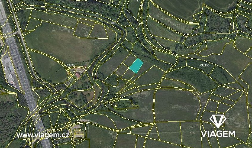 Prodej pole 750 m², Divišov – náhled fotky 3