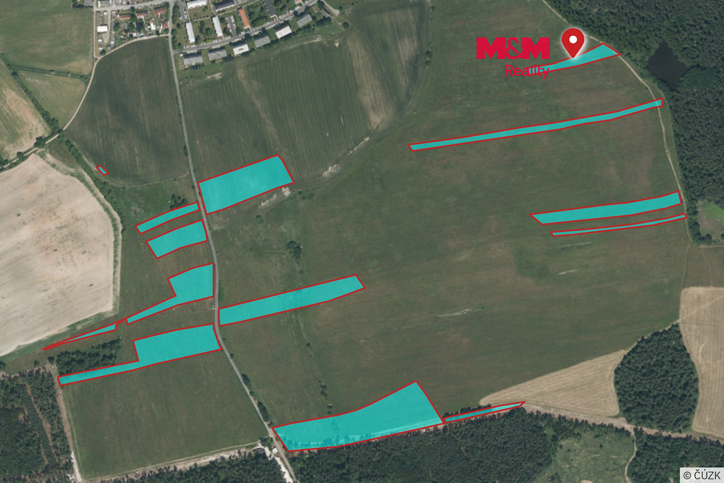 Prodej pole 91 817 m²