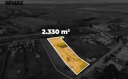 Prodej stavebního pozemku 2 330 m², Milešovice, okres Vyškov