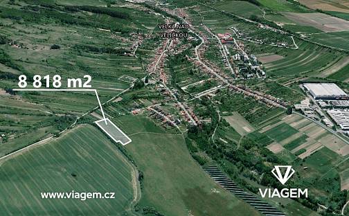 Prodej stavebního pozemku 1 102 m², Velká nad Veličkou, okres Hodonín