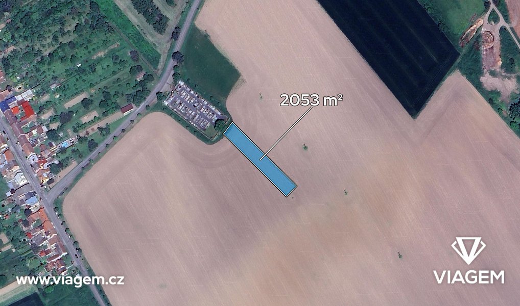 Prodej pole 513 m², Veselíčko – náhled fotky 2