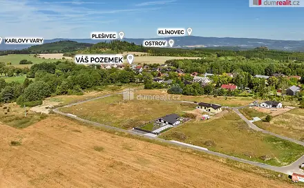 Prodej stavebního pozemku 708 m², Andělská Hora, okres Karlovy Vary