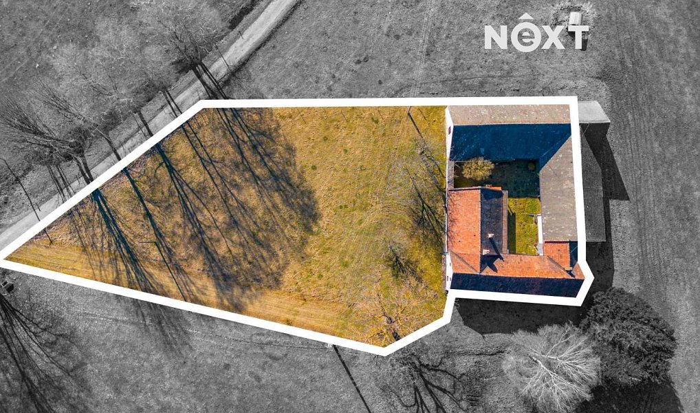 Prodej stavebního pozemku 3 049 m², Horní Stropnice – fotka 1 z 4