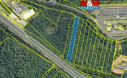 Prodej pole 2 383 m², Teplická, Most