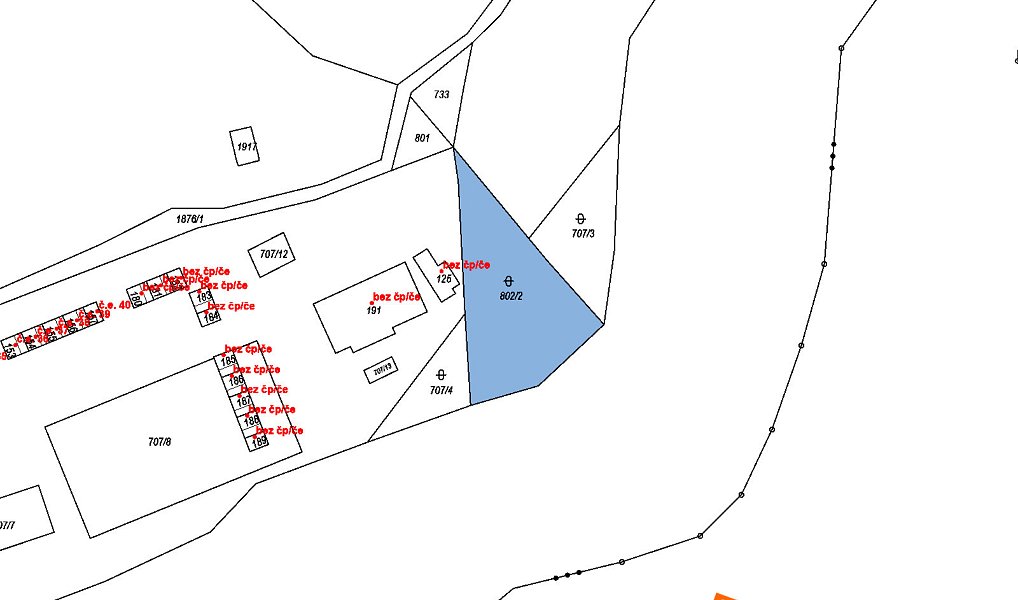 Prodej zahrady 539 m², Řepeč – náhled fotky 2