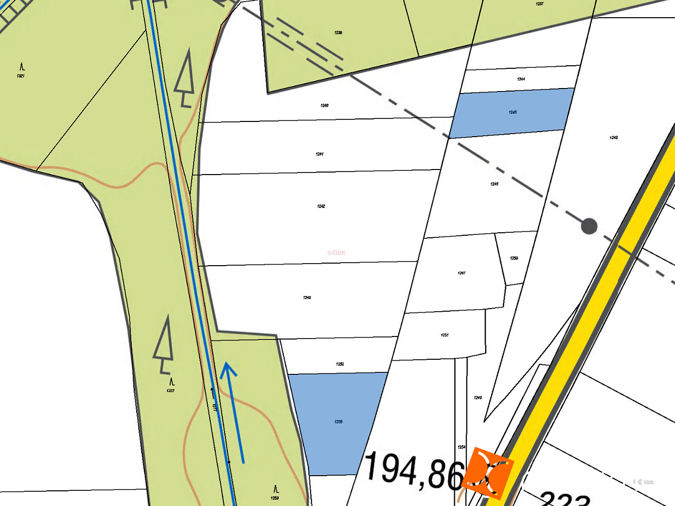Prodej pole 376 m² — photo 3