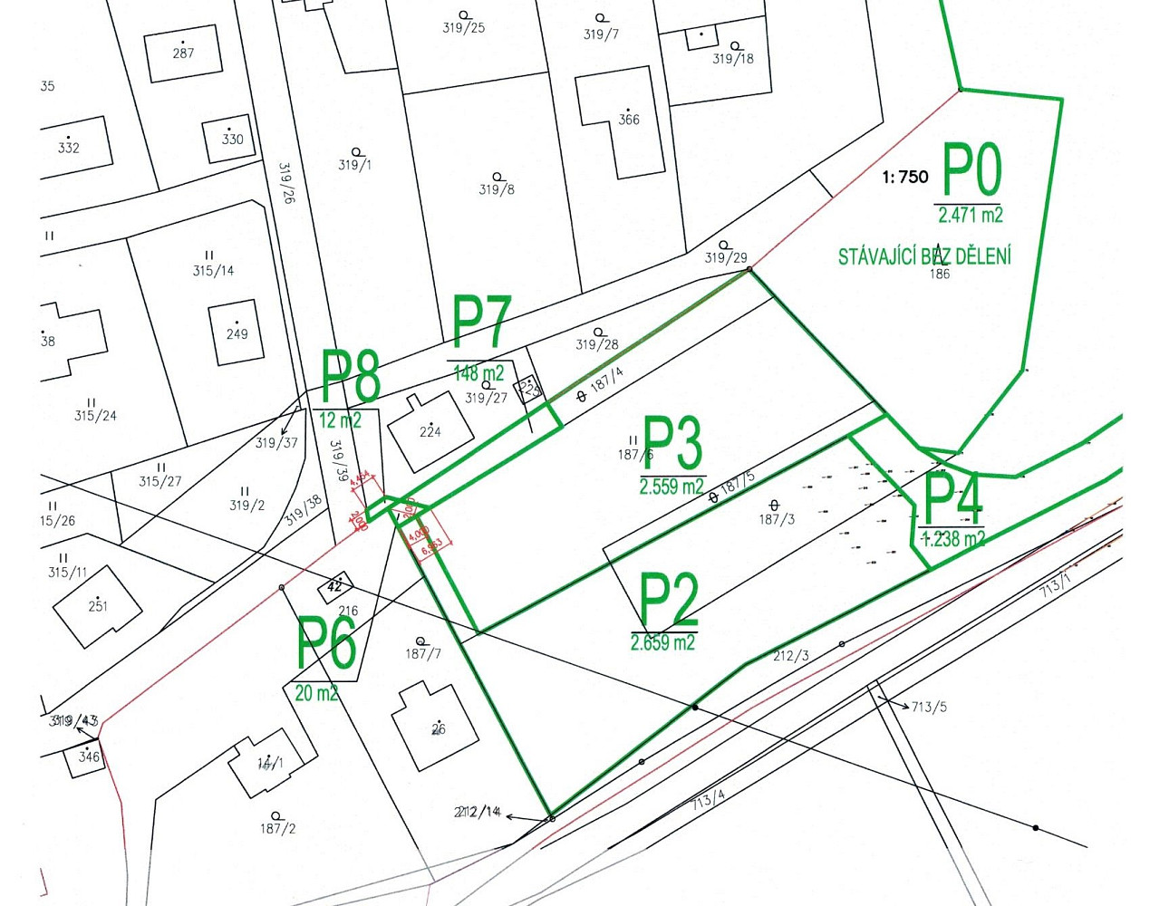 Prodej stavebního pozemku 2 553 m² — photo 4