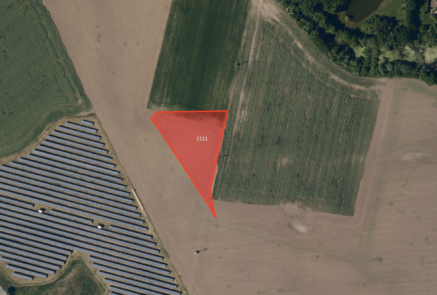Prodej pole 6 981 m²