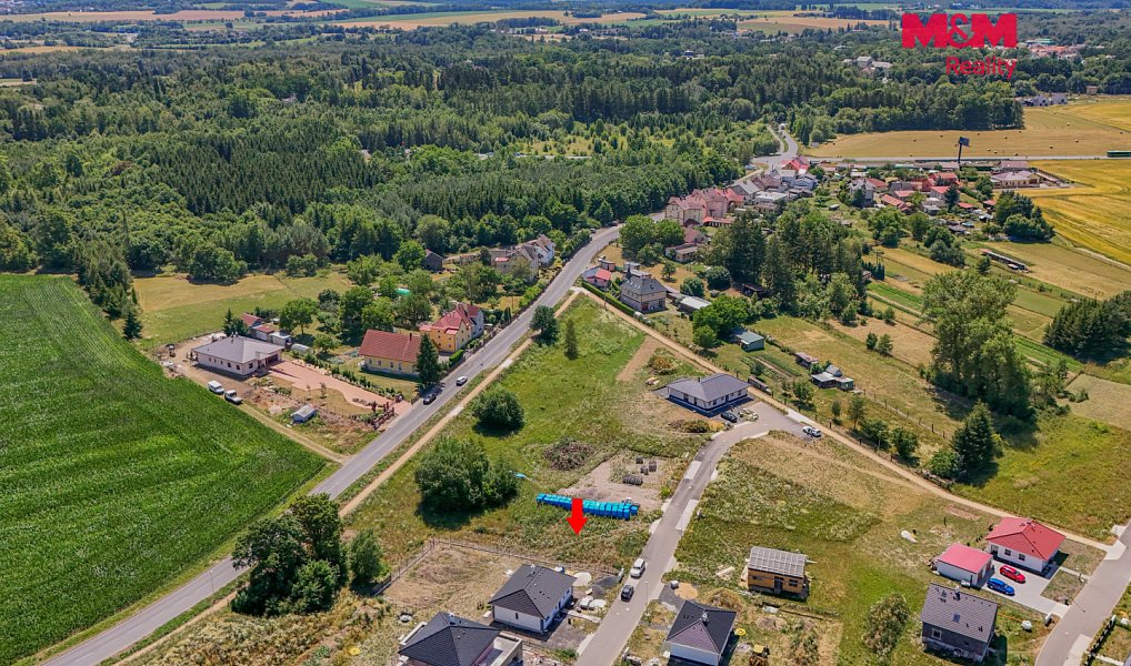 Prodej stavebního pozemku 884 m², Třebeň – náhled fotky 5