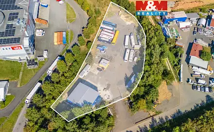 Pronájem komerčního pozemku 500 m², Plzeň - Černice