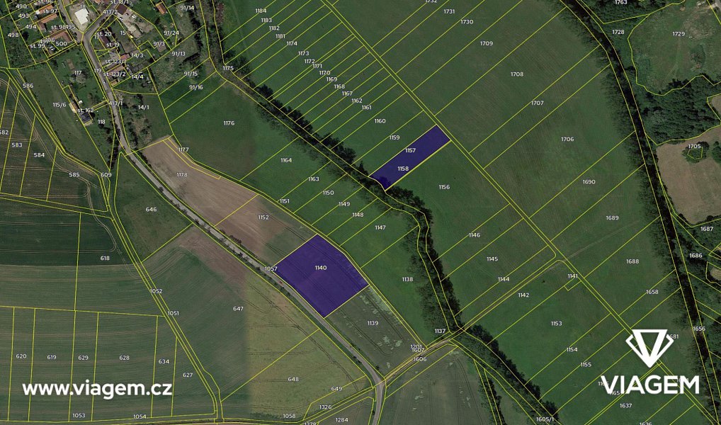 Prodej pole 1 751 m², Smidary – náhled fotky 4