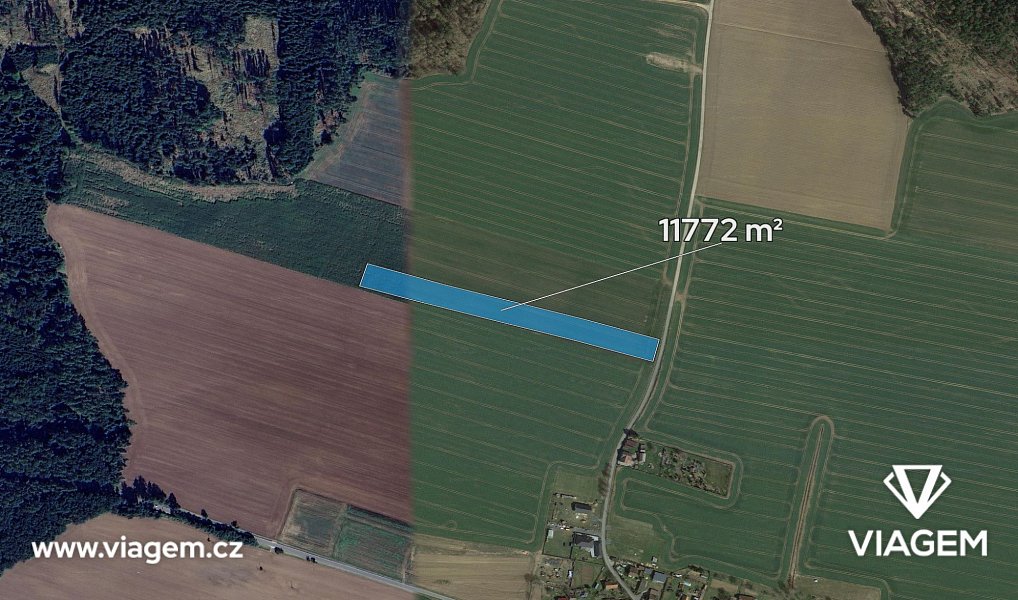Prodej pole 1 962 m², Trhový Štěpánov – náhled fotky 2
