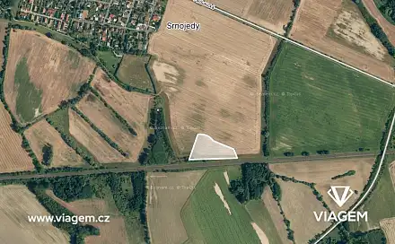 Prodej pole 1 345 m², Pardubice