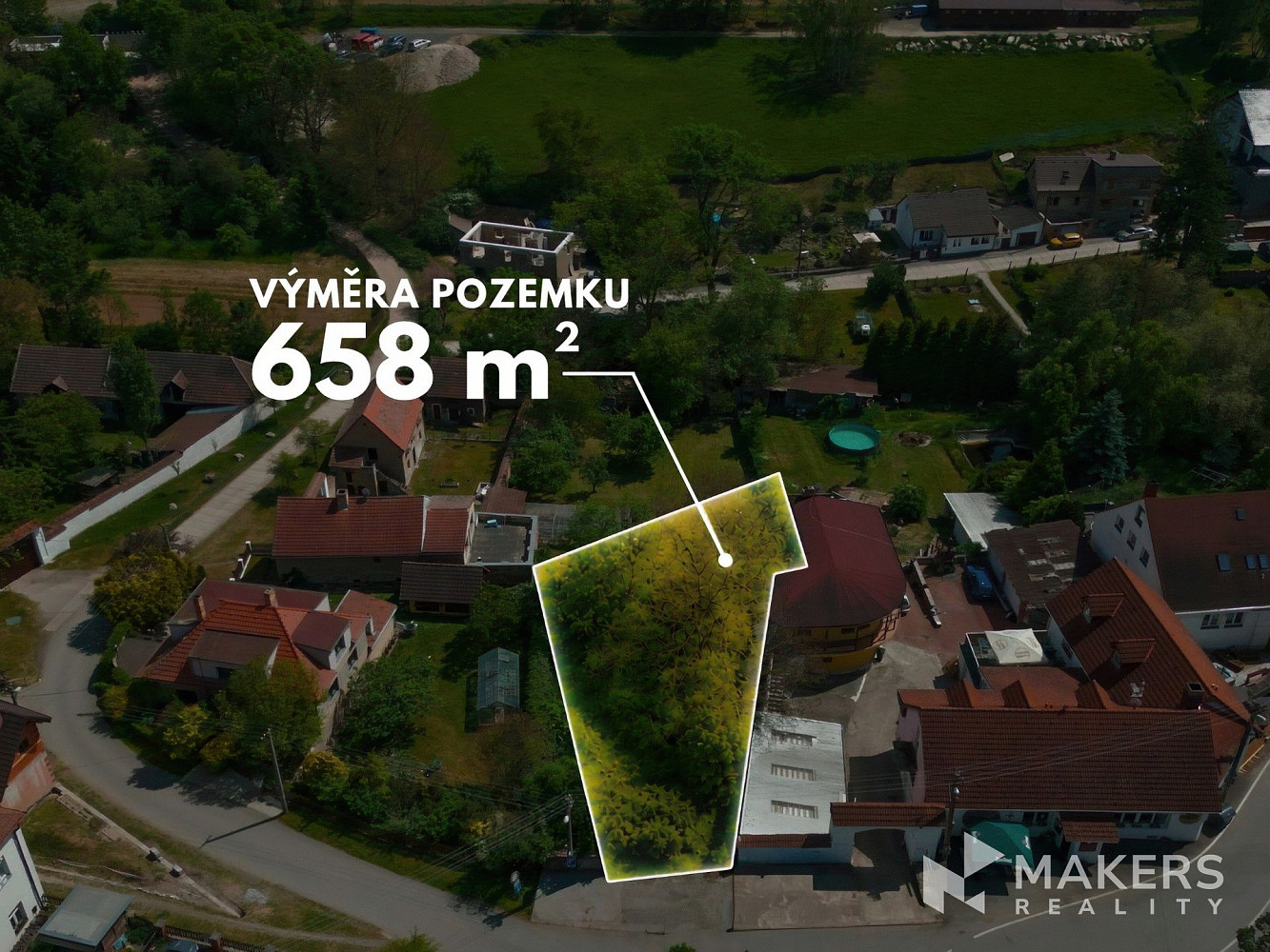 Prodej stavebního pozemku 658 m² — photo 2