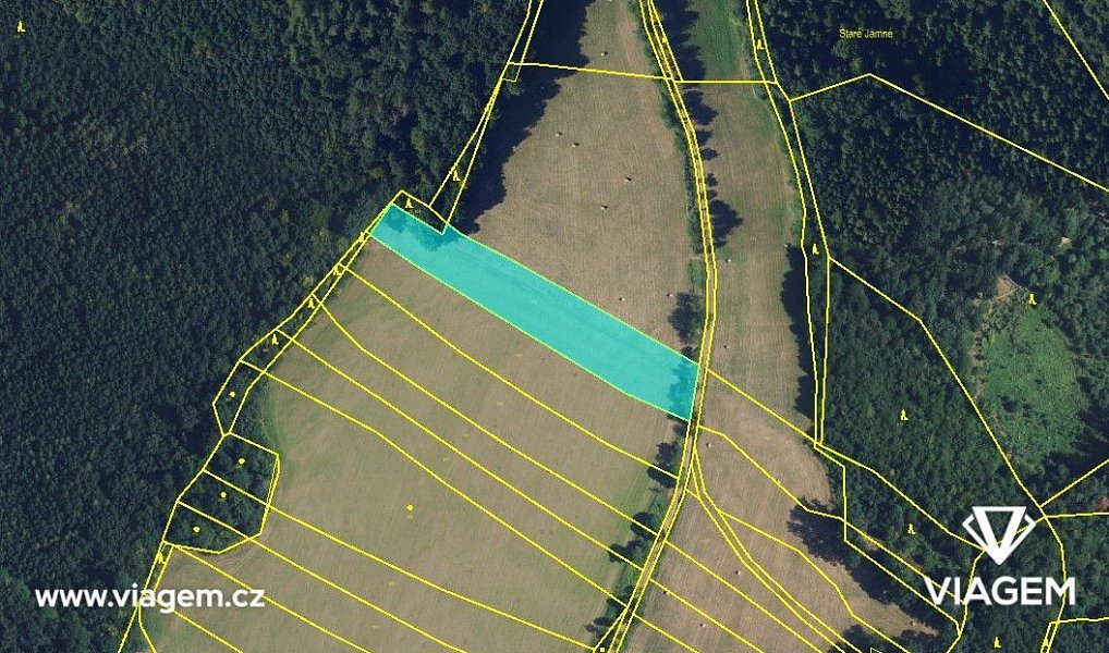 Prodej pole 4 328 m², Tišnov – náhled fotky 3