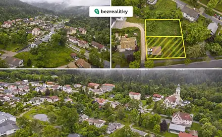 Prodej stavebního pozemku 1 478 m², Železná Ruda, okres Klatovy