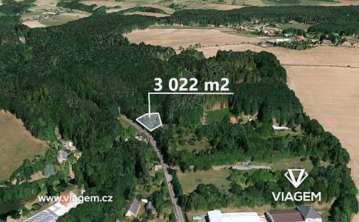 Prodej zahrady 2 014 m², Rohoznice, okres Jičín