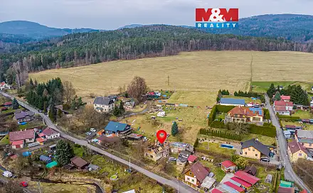 Prodej stavebního pozemku 1 225 m², Smetanova, Cvikov - Cvikov II, okres Česká Lípa