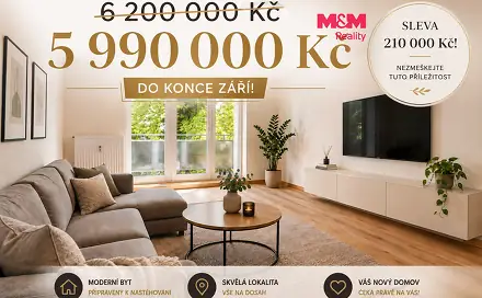 Prodej bytu 3+kk 60 m², Partyzánská, Plzeň - Lobzy