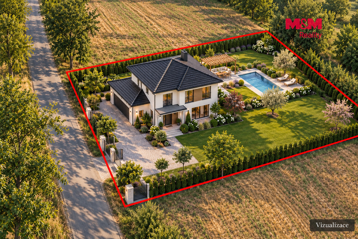 Prodej stavebního pozemku 476 m² – fotografie 3