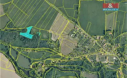 Prodej lesa 5 322 m², Ždírec, okres Plzeň-Jih