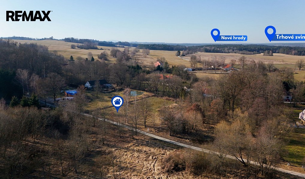 Prodej stavebního pozemku 2 782 m², Nové Hrady – náhled fotky 9