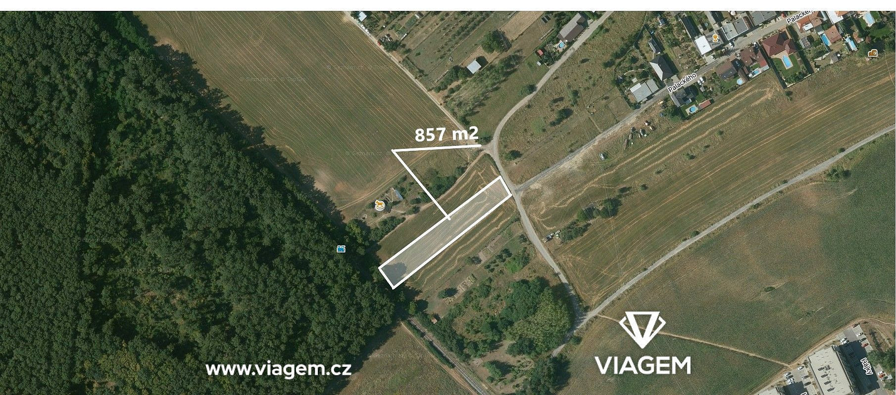 Prodej stavebního pozemku 857 m² – fotografie 4