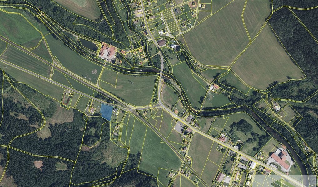 Prodej stavebního pozemku 3 137 m², Hostinné – náhled fotky 8