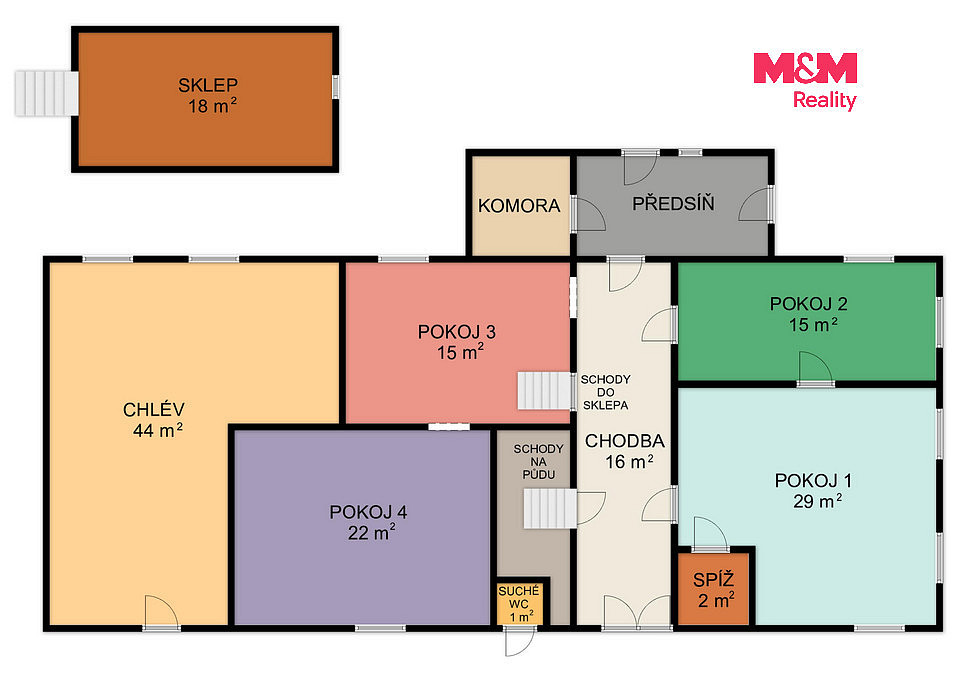 Prodej domu 165 m² s pozemkem 2 568 m² – fotografie 2