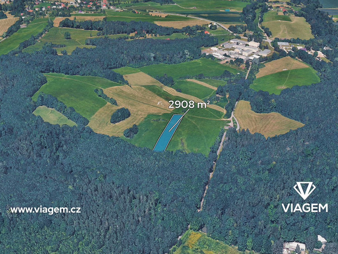 Prodej pole 1 454 m²