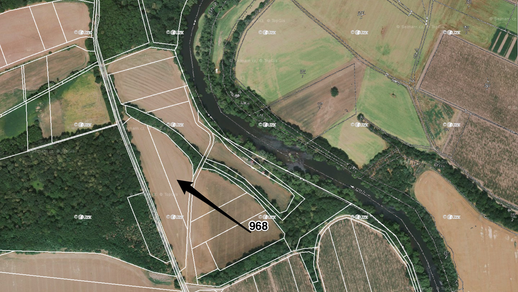 Prodej pole 8 064 m² – fotografie 2