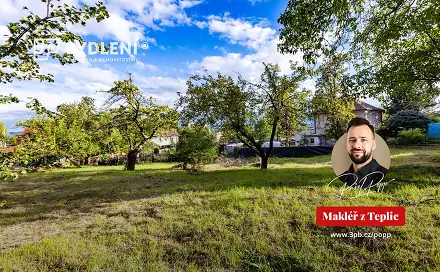 Prodej stavebního pozemku 1 117 m², Nad Plovárnou, Krupka - Bohosudov, okres Teplice