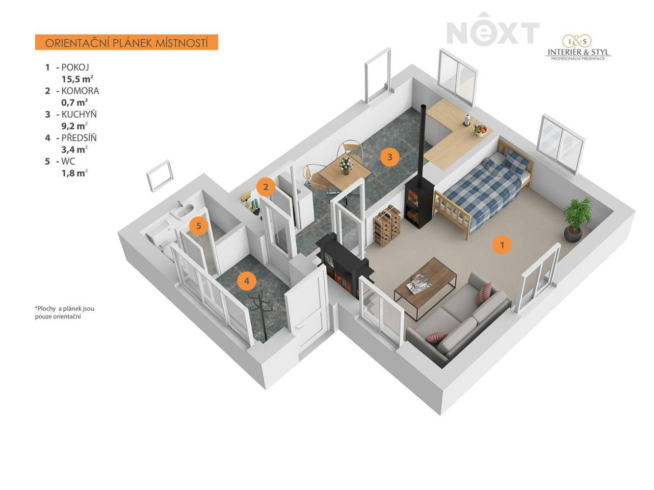 Prodej domu 31 m² s pozemkem 428 m² – fotografie 2