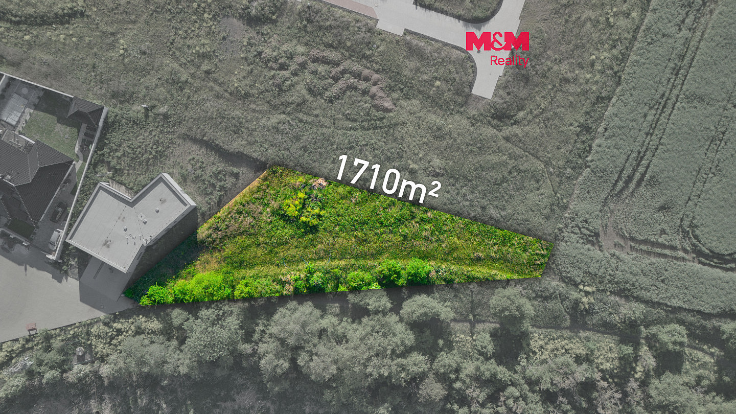 Prodej pozemku k bydlení, 1710 m², Most - Vtelno