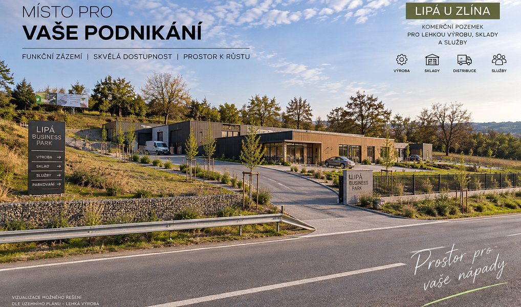 Prodej komerčního pozemku 2 603 m², Lípa – náhled fotky 2