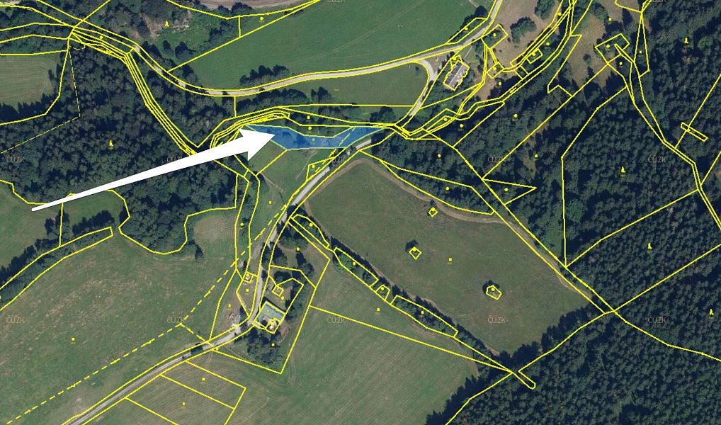 Prodej louky 1 325 m², Branná – náhled fotky 3